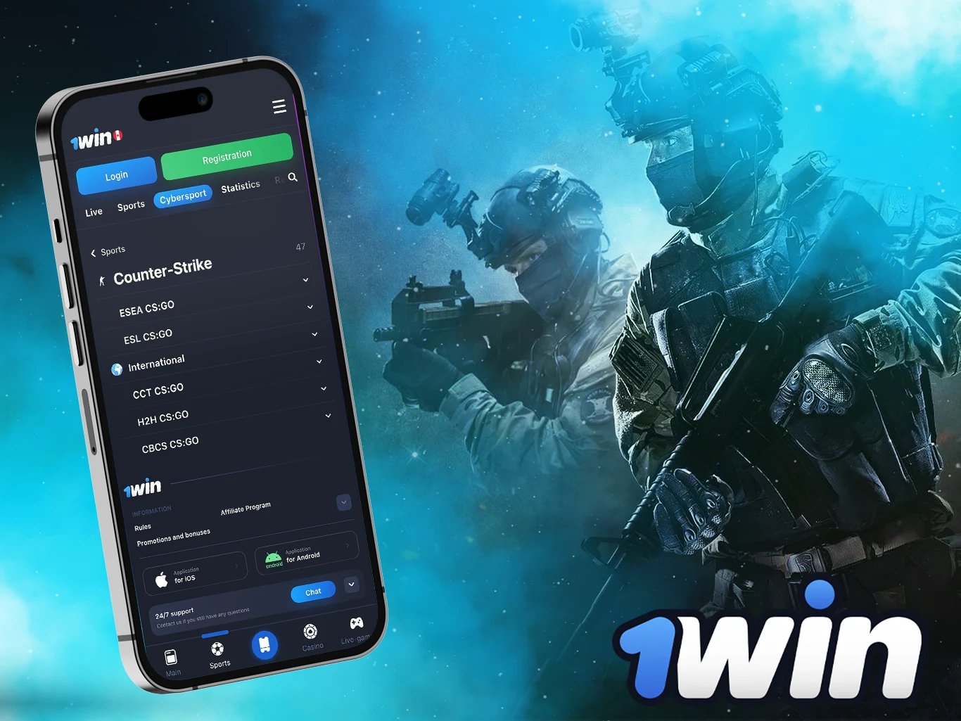 Even a beginner can start betting, you just need to create an account on the 1Win platform and fund a virtual account.