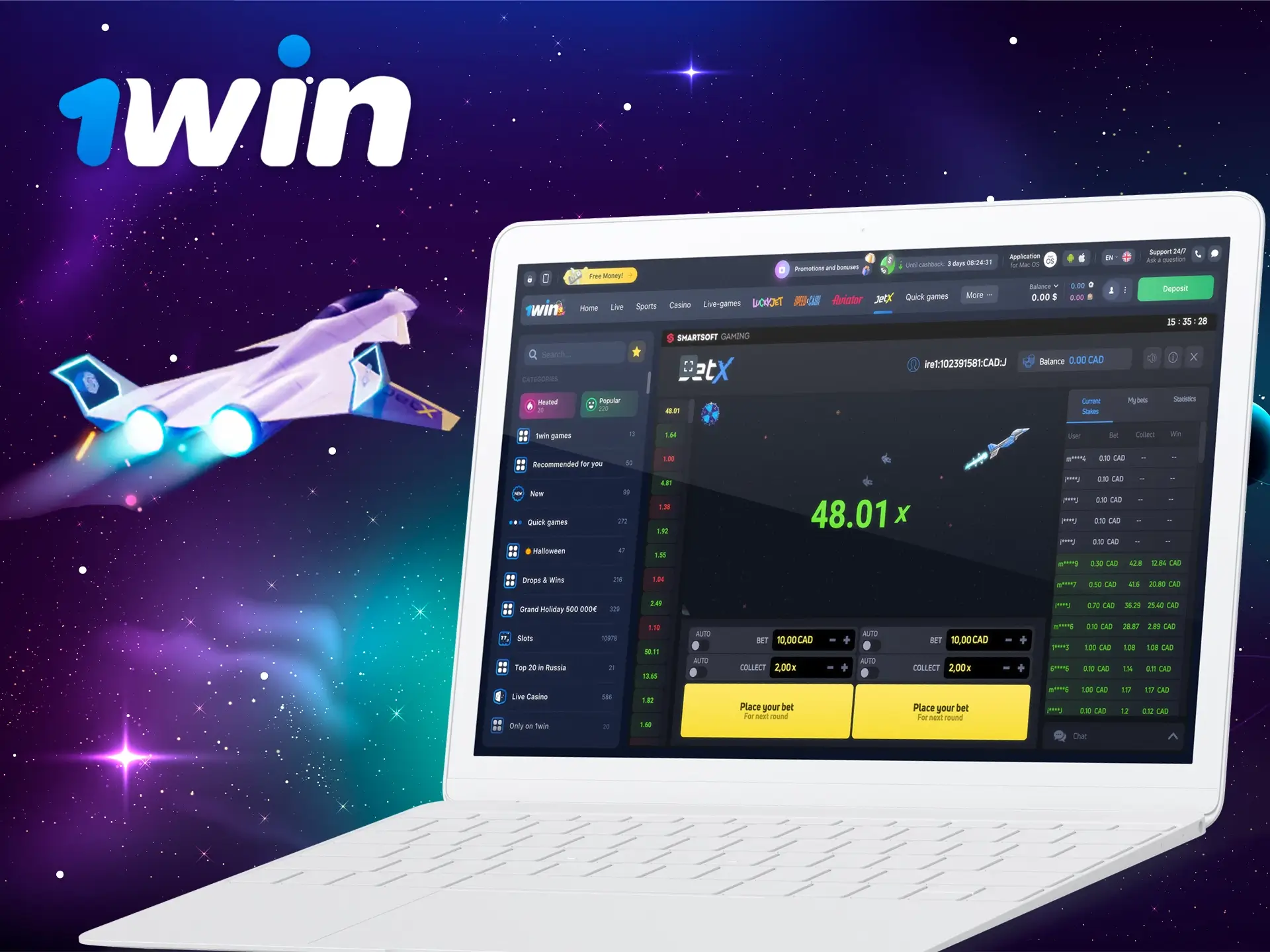 Make bets based on your feelings and senses only.